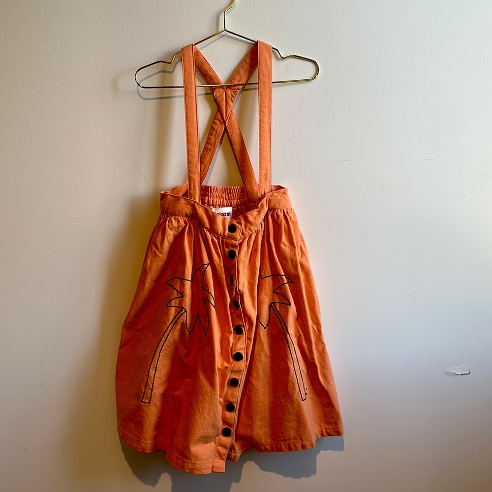 Nadadelazos palm tree jumper dress